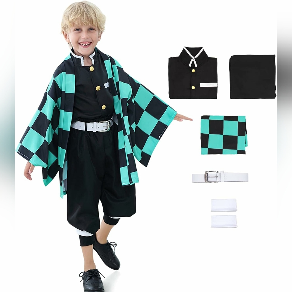 Tanjiro Amazon costume, for kid, size 150